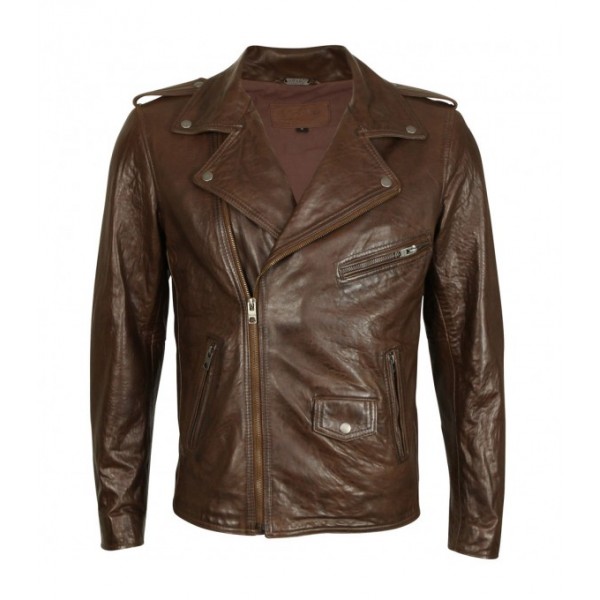 CLASSIC BRANDO LEATHER JACKET